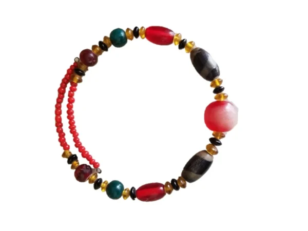 colorful beading choker necklace - Image 3