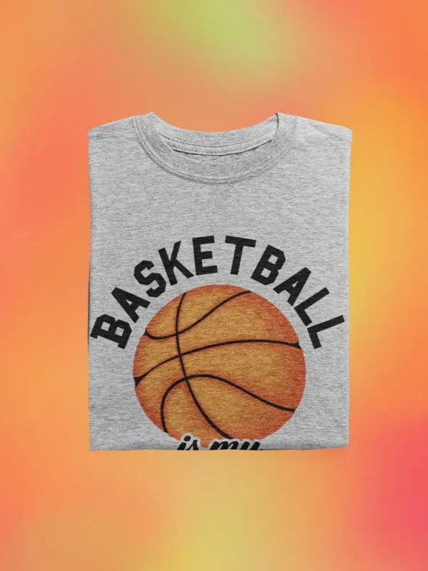 Basketball Season T-shirt -SmartPrintsInk Designs - Image 3