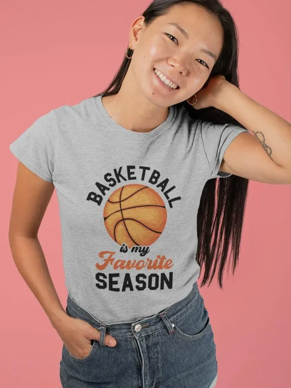 Basketball Season T-shirt -SmartPrintsInk Designs - Image 4