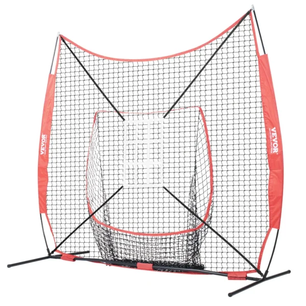 VEVOR 7x7 ft Baseball Softball Practice Net - Image 10