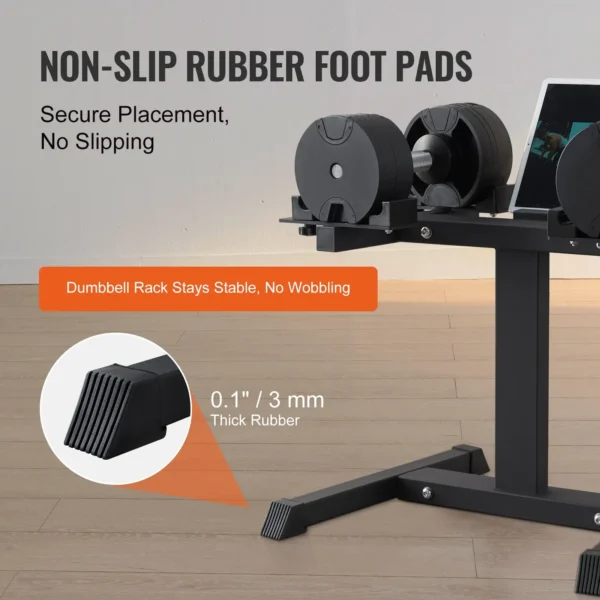 VEVOR Adjustable Dumbbell Stand - Image 3