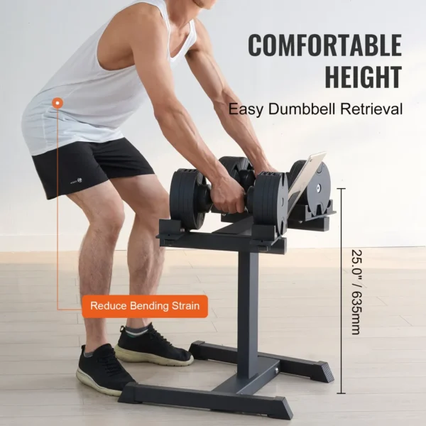 VEVOR Adjustable Dumbbell Stand - Image 5