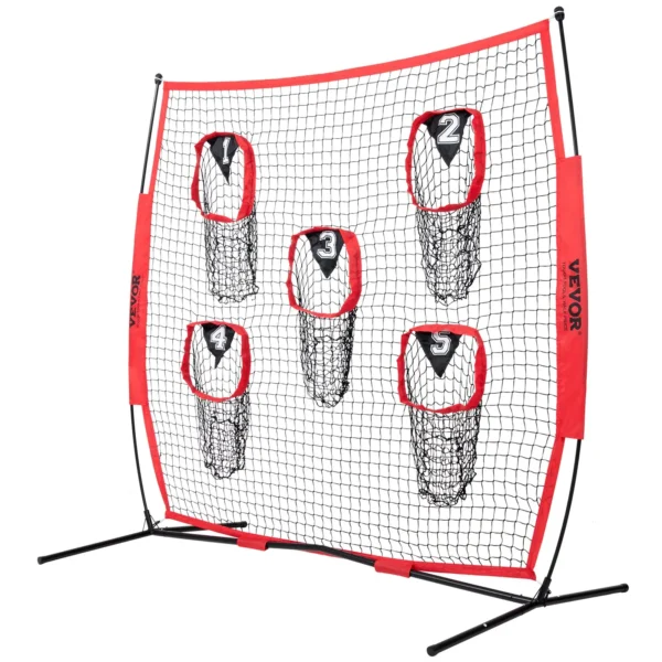 VEVOR 7 x 7 ft Football Trainer Throwing Net - Image 8