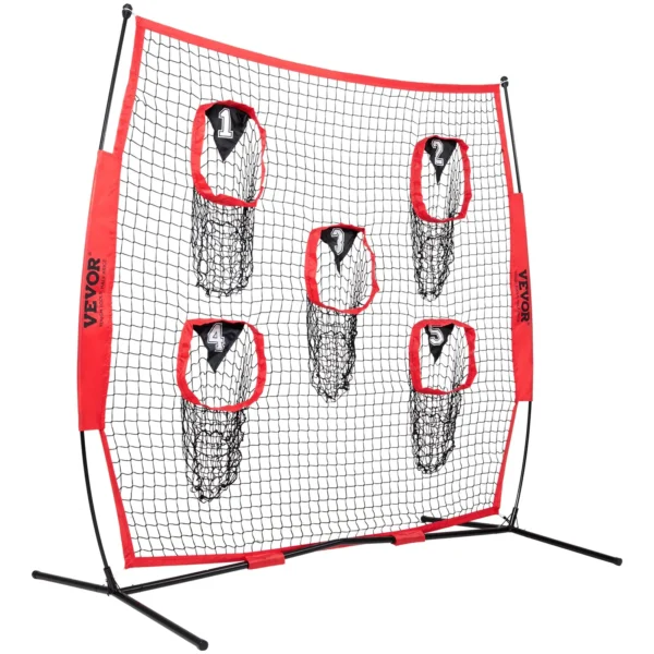 VEVOR 7 x 7 ft Football Trainer Throwing Net - Image 9