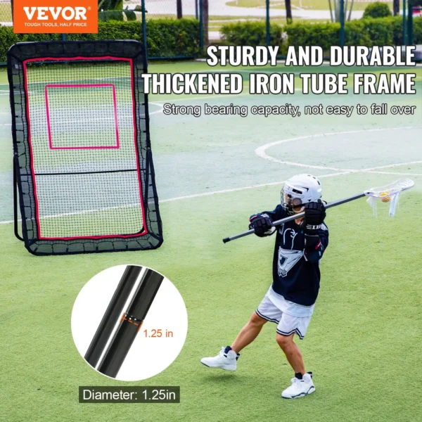 VEVOR Lacrosse Rebounder 5x7 Ft