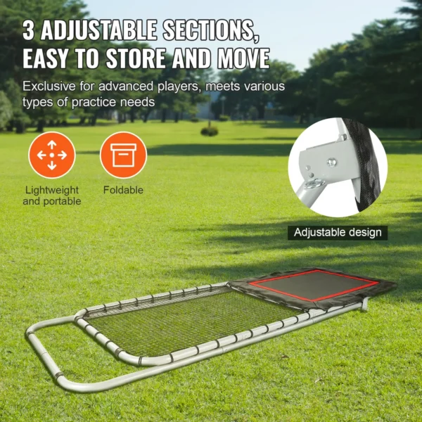 VEVOR Folding Lacrosse Rebounder 3x8 Ft - Image 3