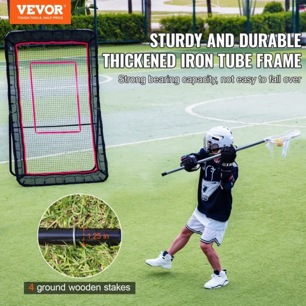 VEVOR Lacrosse Rebounder 4x7 Ft