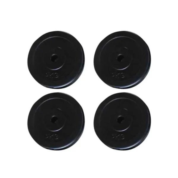 vidaXL Weight Plates 4 pcs 44.1 lbs - Image 3