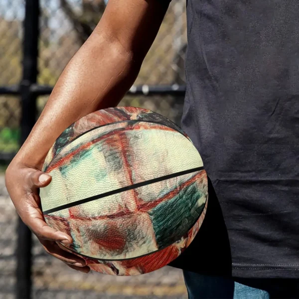 Basketball - Eight Panel Printed - Square Dance - Image 4