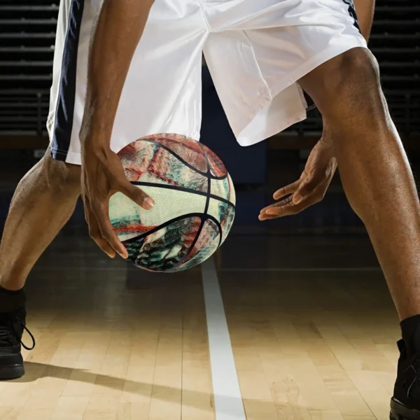 Basketball - Eight Panel Printed - Square Dance - Image 7