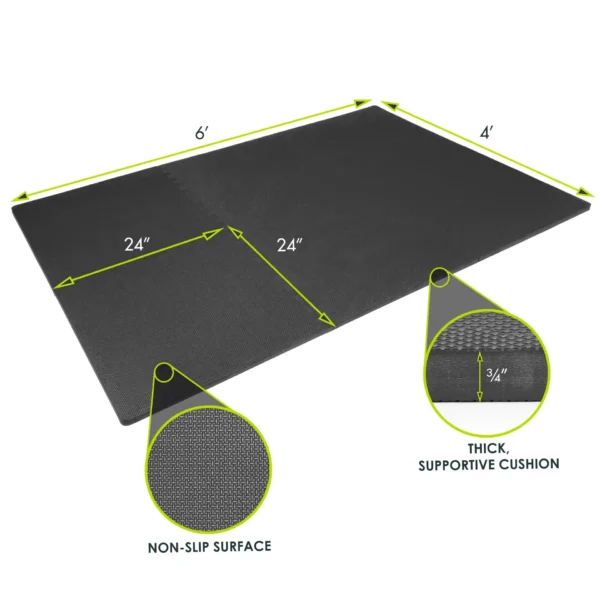 ProsourceFit Exercise Puzzle Mat 0.75" - Image 4