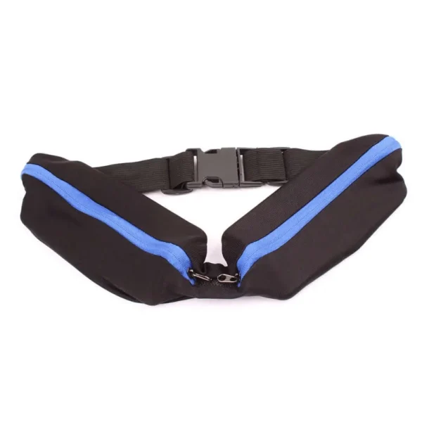 Stride Dual Pocket Running Belt and Travel Fanny Pack for All Outdoor Sports - Image 2