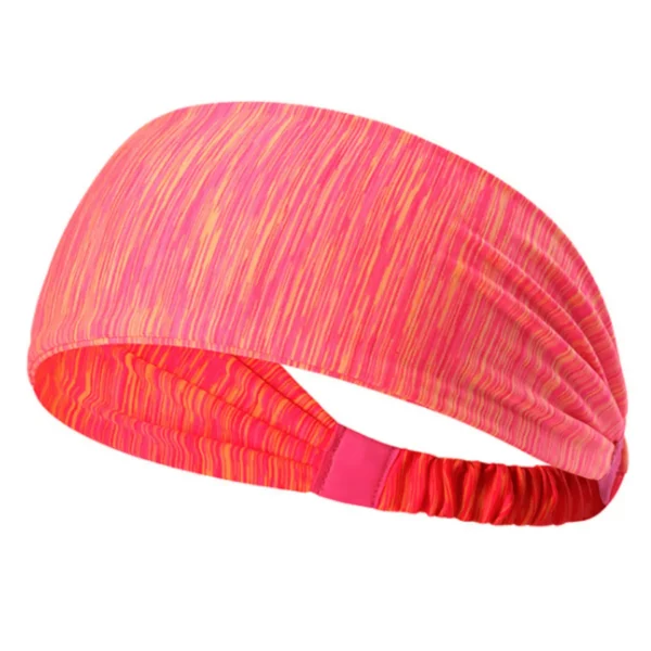 Extra-Wide Sport and Fitness Sweat-Wicking Headband - Image 12