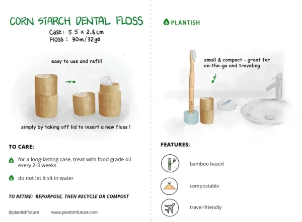 Corn Starch Dental Floss - Image 10