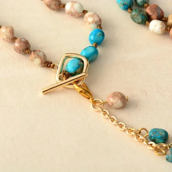 Eternity Semi-Precious Stones Necklace - Image 6